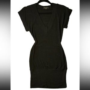 Beautiful Black Sleeveless Sweater Dress